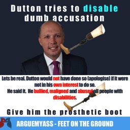 Peter Dutton Disability